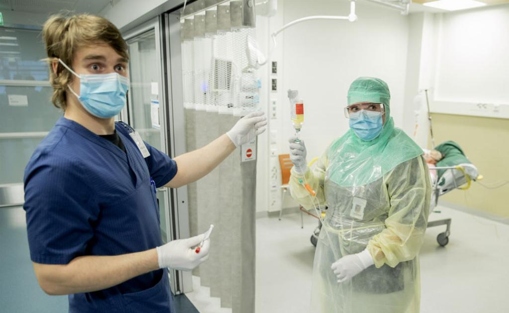 Sjukhusen i Finland behöver många nya sjukskötare.
