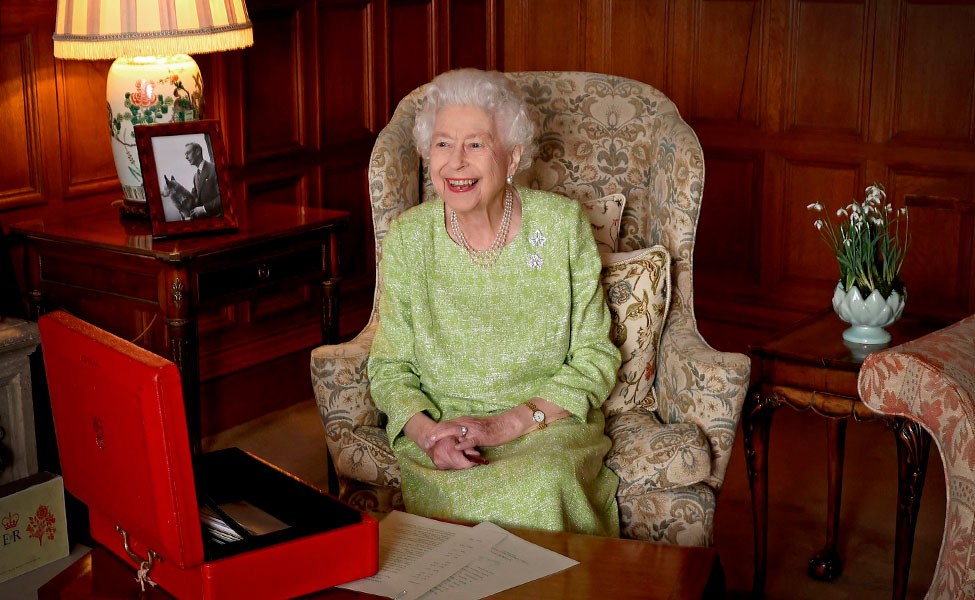 Drottning Elisabeth II har regerat i Storbritannien i 70 år.