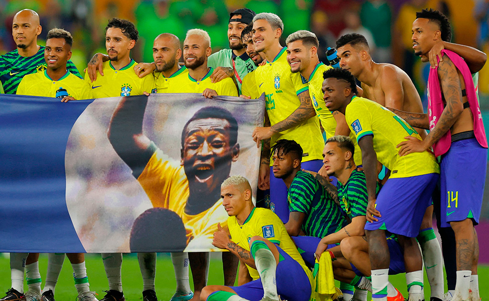 Brasilien ärar Pelé,