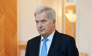 President Sauli Niinistö.