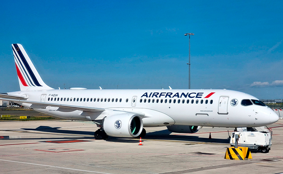 Flygplan från Air France.
