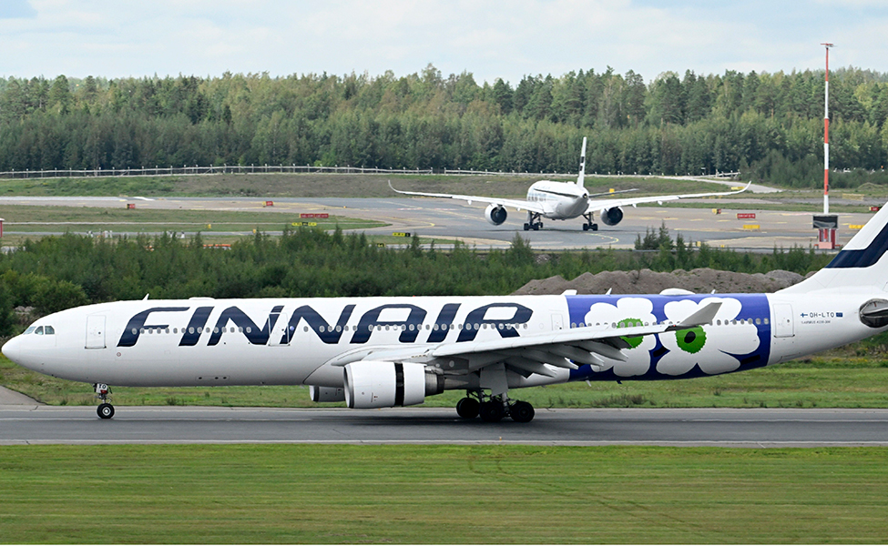 finnair flygplan.