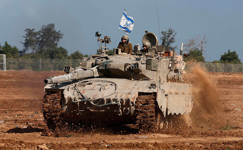 israelisk pansarvagn.