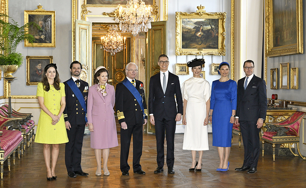 presidentparet och kungliga familjen