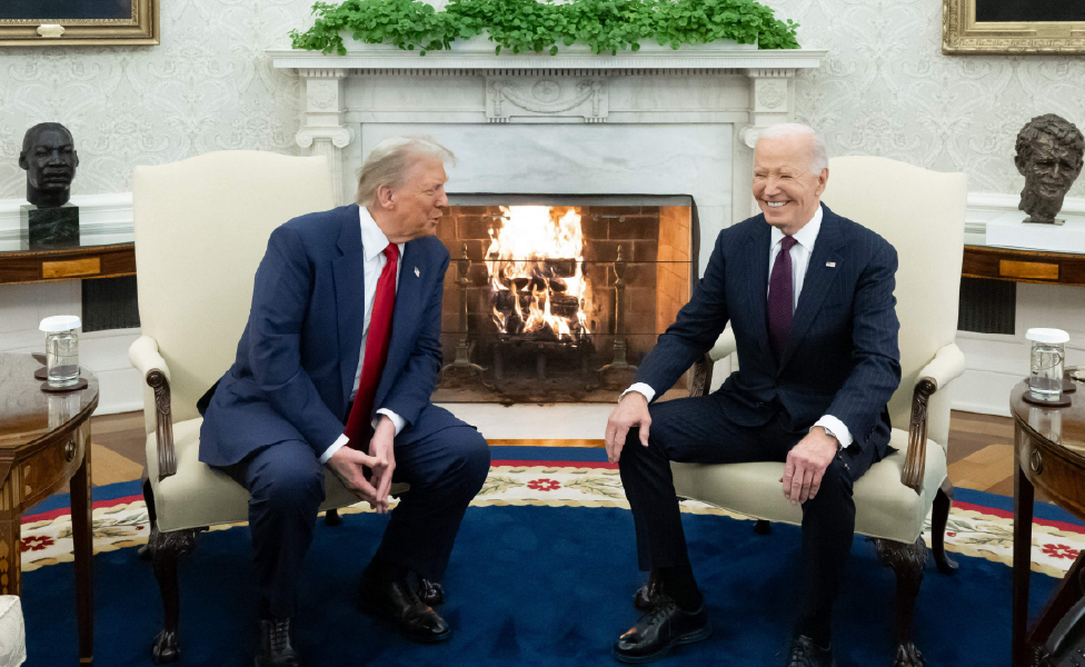 presidenterna trump och biden