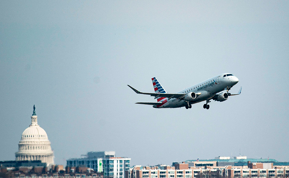 flygplan i luften