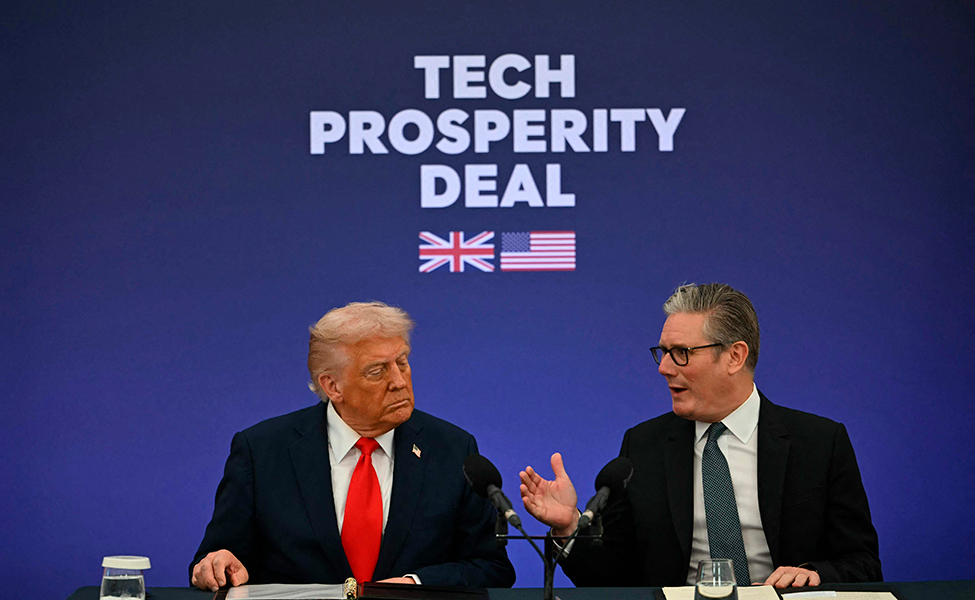 Trump och Starmer