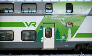 en av VR:s tågvagnar