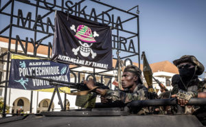 demonstration i Madagaskar