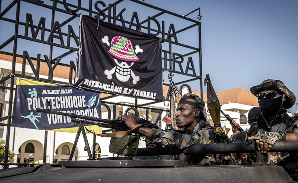 demonstration i Madagaskar