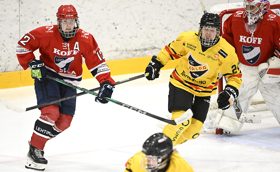 kvinnliga ishockeyspelare