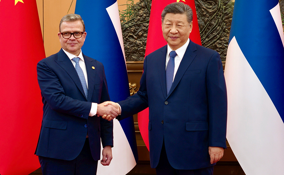 Orpo och Kinas Xi Jinping