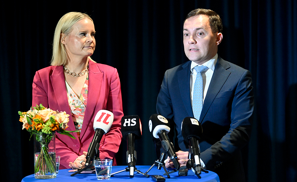 wille rydman och Riikka Purra