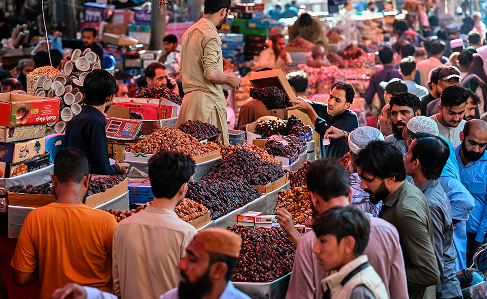 människor på torget