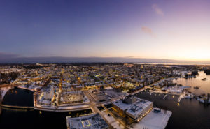 flygbild över Uleåborg