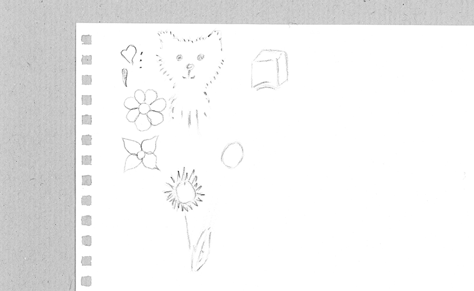 En doodle-teckning