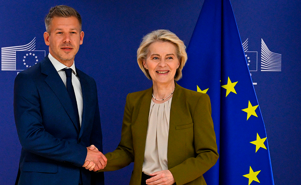 Magyar och von der Leyen