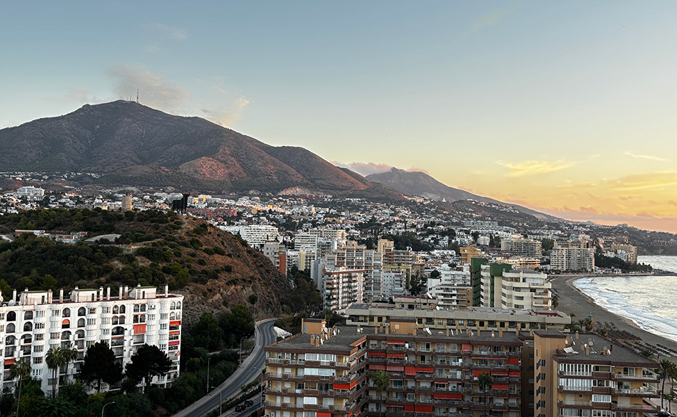 vy över Fuengirola