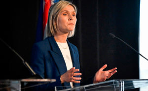 islands statsminister Kristrun Frostadottir