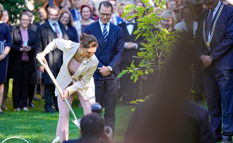 kronprinsessan Victoria och prins Daniel