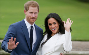 prins Harry och hertiginnan Meghan