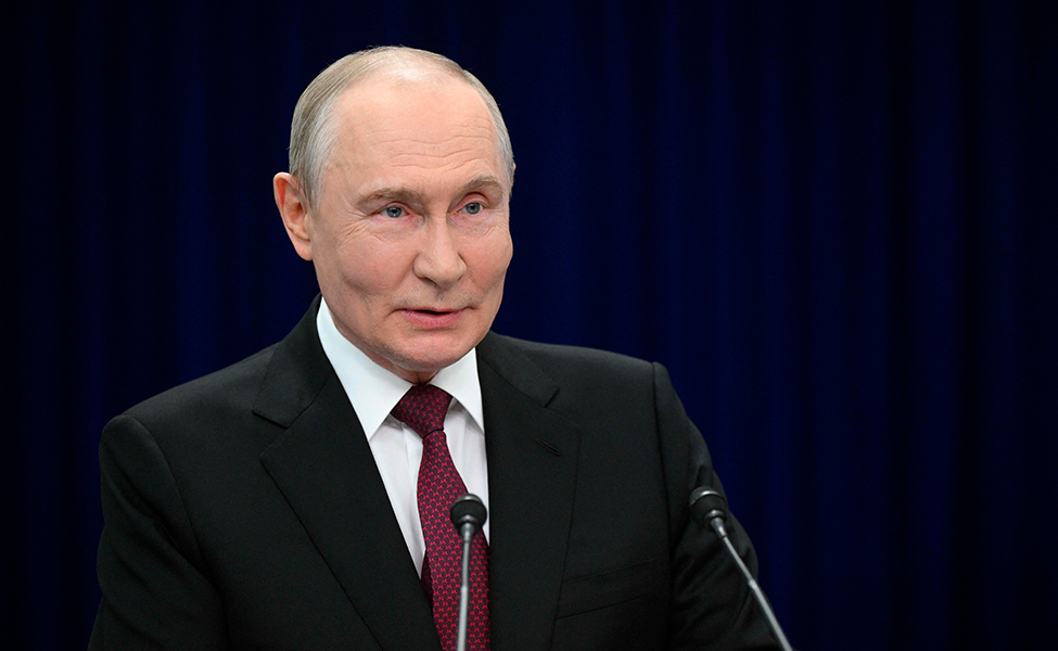rysslands president Putin