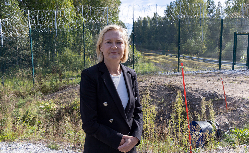 hindersstängsel och Mari Rantanen