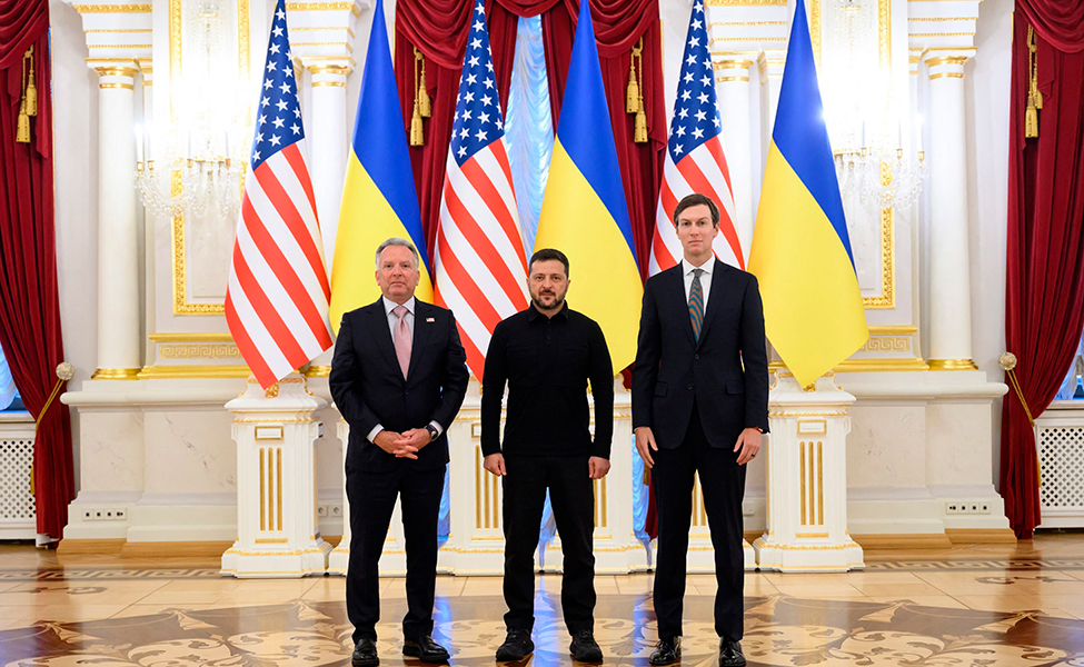 amerikaner och Zelenskyj